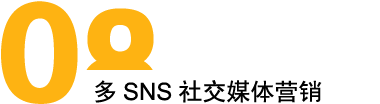 多SNS社交媒體營銷