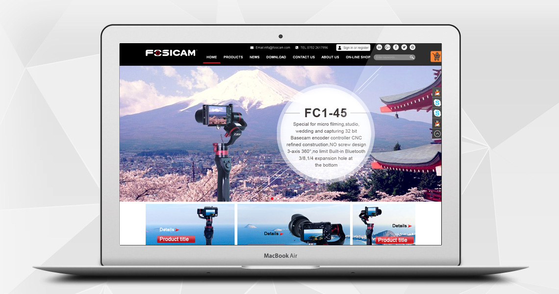 深圳營銷型網站案例